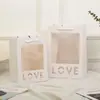 Bolsa de Regalo Transparente para Flores Nuevo Ramo Ventana Extra Grande Temporada de Cumpleaños Graduación Bolsa de Regalo para el Día de San Valentín Bolso de Mano