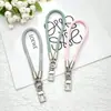 Cordón para Teléfono Móvil Correa de Muñeca 7mm Cadena Metálica para Teléfono Almohadilla Antiperdida Accesorio Corto para Cámara Llavero