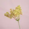 Mayorista Transfronterizo Rama de Fruta Flores Artificiales Fabricante Flores Falsas Boda Decoración del Hogar Plantas Verdes Estilo Ins Manualidades