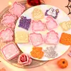 Serie de Halloween Noche Romántica Moldes para Galletas 3D Fantasma Calabaza Brownie Dibujos Animados Galleta Herramientas Realistas para Hornear