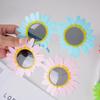 Lentes de Margarita del Mismo Estilo de Xiaohongshu Accesorios para Fotos de Fiesta de Cumpleaños Celebridad de Internet Creativo Divertido Gafas de Cumpleaños para Niños