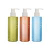 Botella de agua desmaquillante de 200 ml Botella dispensadora de aceite limpiador Botella de loción corporal Color ajustable Botella cilíndrica de hombro plano Botella de loción
