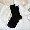Calcetines con Borde Enrollado para Mujer, Calcetines de Media Pantorrilla, Calcetines Finos Holgados de Primavera y Verano, Calcetines de Algodón Transpirables de Malla Estilo Japonés, Calcetines Sin Costuras al por Mayor