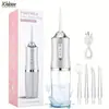 Irrigador Bucal Portátil de Pulsos para Limpiar Entre los Dientes, Mini para Uso en Casa, Popular en el Comercio Exterior Transfronterizo, Irrigador Bucal Retráctil