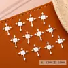 Accesorios para Uñas de Aleación con Forma de Corazón Transfronterizos Cross Planet Saturno Uñas Portátiles Decoración de Uñas Metal DIY Accesorios