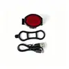 Luz Trasera de Bicicleta Inteligente con Sensor de Frenado Impermeable Luz de Advertencia para Montar de Noche Accesorios Deportivos al Aire Libre para Ciclismo Bicicleta de Montaña