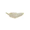 Broche de Pluma de Diamantes Completo Elegante de Gama Alta Diseño de Nicho Pin para Solapa de Traje Accesorio de Lujo Accesorio Anti-Exposición