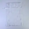 2026 Producto Nuevo de Navidad Bolsa de Regalo con Cordón de Malla de Perlas y Foil Plateado de Navidad Bolsa Festiva para Guardar Joyería