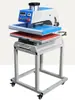Prensa Neumática Automática de Transferencia Térmica para Mochilas, Zapatos, Etiquetas de Cuello, Máquina de Fotos, Máquina para Estampar Logos, Máquina de Planchado con Strass para Bricolaje