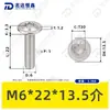Tornillos de Acero Inoxidable 304 con Cabeza Redonda y Ranura Phillips, Estándar de Guangdong 7380.2, Tornillos Autorroscantes de Cabeza Redonda M2~M10