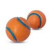 Juguete para Perro Esférico Elástico Resistente a Mordidas Sonoro Auto-Placentero Alivia el Aburrimiento Tenis Resistente a Mordidas Molar Entrenamiento para Perros Suministros Interactivos para Mascotas