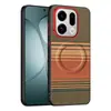 Adecuado para funda de teléfono móvil Oppo Findx9Pro, Funda protectora magnética X8Ultra a la moda, Cubierta protectora integral X8S + Funda trasera de cuero liso