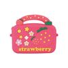 Porta-moedas Desenho Animado Bolsa de Moedas Fruta Bolsa de Silicone Menina Pequena Bolsa Transversal Infantil Verão Mini Carteira Armazenamento Mini