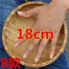 2025 Venda Quente Cesto de Bambu Estilo Fazenda para Pá de Lixo Armazenamento de Pães no Vapor Cesta de Produtos de Bambu para Lavar Legumes e Frutas
