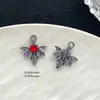 Estilo Punk Oscuro Estilo Gótico Colgante de Aleación con Zirconia Araña Luna Corazón Cruz Accesorios para Collar DIY