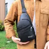Bolsa de Pecho para Hombre Coreana y Japonesa Bolso Casual de Moda de un Solo Hombro Versión Coreana Mochila de Pecho para Hombre Bolso Cruzado Bolso de Hombro Personalizado de Moda