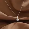 Colar Exquisito de Diamante Único para Mulheres, Design de Alto Padrão, Temperamento de Luxo Leve de Nicho, Corrente para Clavícula, Colar de Estilo Cool