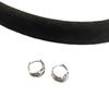 Buenos Aretes Colgantes de Metal Minimalistas Retro Dorados de Reunión Blanca Baihe para Mujer Otoño e Invierno Lujo Ligero Sensación de Alta Gama