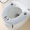 Cojín para Asiento de Inodoro para Cachorros Nuevos, Cubierta de Inodoro de Felpa Cálida de Invierno para Uso en Casa, Universal para Todas las Estaciones, Anillo Impermeable para Asiento de Inodoro