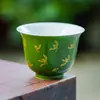 Fabricante Taça Mestra Orquídea Qiushui Taça Única Xícara de Chá de Cerâmica Xícara de Chá Pessoal Xícara de Chá Pequena Conjunto de Chá Kung Fu