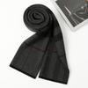 Bufanda de Cachemira Gruesa de Otoño e Invierno para Hombre Personalizada Nuevo Estilo Coreano a Cuadros Bufanda de Lana Simple con Múltiples Especificaciones