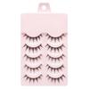 Dingsen Pestañas Postizas Mayoreo Suministro Estable 5 Pares de Pestañas Maquillaje Natural Maquillaje Diario Pestañas Cos