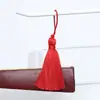 Atacado do Fabricante Colorido Algodão Poliéster Franja Grossa Acessório para Bolsa Pingente DIY Corda Feita à Mão Franja Pom-Pom