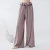 Pantalones de Práctica de Baile Latino Clásico Moderno para Mujer Moldeadores de Cuerpo Yoga Pilates Rectos Acampanados Tubo Entrenamiento Pantalones Bud para las Cuatro Estaciones