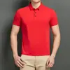 Camisa Polo Sin Costuras de Talla Grande para Hombre, Polo de Cuello Campana, Manga Corta de Negocios, Talla 8XL para Hombre, Comercio Exterior Transfronterizo, Logotipo Personalizado