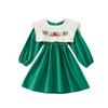 Ropa Infantil Coreana Primavera y Otoño Nuevo Vestido de Muñeca para Niñas Vestido de Princesa para Niños Vestido Largo Bordado para Bebé Niña