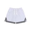 Pantalones cortos de baloncesto americanos para hombre, pantalones deportivos finos y sueltos de verano, marca de moda para hombre, pantalones cortos casuales de secado rápido Ice Silk.
