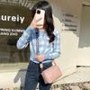 Bolso de Hombro Lingge para Mujer 2022 Simple Casual Impreso Correa de Hombro Bolso Comercio Electrónico Transfronterizo Venta al por Mayor Bolso Pequeño Bolso Cuadrado para Mujer