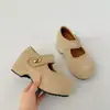 Zapatos de plataforma Birkenstock estilo retro francés para mujer, nueva colección de otoño 2026, versátiles con vestidos, zapatos planos Mary Jane de suela suave