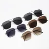 Óculos Linde Modelo Igual 8804 Masculino Titânio Puro Lentes de Sol Alta Definição Armação Grande Óculos de Sol Emagrecedores High-End para Mulheres