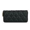 Carteira Feminina 2024 Longa Clutch Grande Capacidade Couro PU Embossado Múltiplos Slots para Cartão Porta-Moedas Bolsa para Celular Tendência