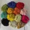 Cuentas Imitación Núcleo de Flor Perlado de 3 mm Cuentas de Yeso Estambre de Flor Centro de Flor de Malla de Seda Materiales para Joyería Hecha a Mano Venta al por Mayor