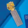 Marcadores de Libro de Pintura al Óleo con Temática de Amor, Marcadores de Metal Exquisitos de Alta Gama Van Gogh, Pequeños Regalos para el Inicio de Clases, Premios y Recompensas para Estudiantes de Primaria