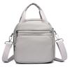 Mochila transfronteriza para mujer, nueva, informal, de gran capacidad, ligera, combinable, de color sólido y a la moda.
