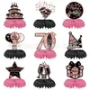 Novos Suprimentos de Decoração Temáticos para Festa da Amazon, Decorações de Mesa Colmeia de Aniversário, Fabricante de Decoração de Festa