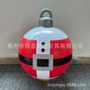 Pelota Inflable de Navidad de Plástico 2023 Nueva Pelota Transparente Ondulada Globo Decoración Navideña Pelota de Playa Engrosada Ecológica