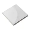 Enchufe de Interruptor Oculto Blanco de Cinco Agujeros de Vidrio Templado Ultra-Delgado Eléctrico Internacional Tipo 86 Panel Doméstico Un Interruptor con Cinco Puertos USB