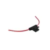 Caja de fusibles impermeable para coche grande, portafusibles para modificación de coche, portafusibles, fusible de cable eléctrico