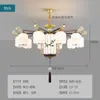 Nuevo Candelabro Dúplex Estilo Chino, Lámpara de Sala de Estar, Luz Principal de Alto Nivel para Vestíbulo, Candelabro para Comedor y Dormitorio, Candelabro de Sala de Estar
