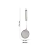 Colador Denso Multifuncional de Acero Inoxidable 304 para Uso Doméstico, Pantalla Filtrante para Jugo de Leche de Soya de Cocina, Tamiz para Espuma de Pesca de Harina, Aceite