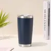 Termo de acero inoxidable 20 oz Taza para coche vacío taza de café frío gran capacidad taza de hielo taza de coche portátil