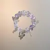 Pulsera de Mariposa Más Vendida, Estilo Juvenil, Danza Simple de Mariposa Temperamento, Diseño de Bosque, Regalo de Pulsera para Mejor Amiga Pareja