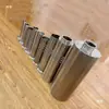 Acessórios para máquina de envase pneumática 304 do fabricante: barril de material, cilindro do pistão, cilindro de dosagem, em estoque