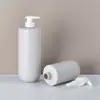 Botella Plástica Personalizada de HDPE con Hombro Plano 1000ml Botella de Detergente para Ropa Interior 500ml Botella de Champú y Gel de Ducha de Alta Gama