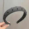 Diadema de Estilo Fresco de Lujo Ligero, Diseño de Esponja Fina, Accesorio para el Cabello de Gama Alta, Diadema de Colores para Mujeres, Venta al por Mayor, Diadema de Corona Alta para Lavarse la Cara