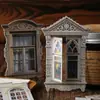 Adesivos Yi Niao Porta e Janela Série Humor de Sonho Tema Janela Cenário Diário Material DIY Base de Decoração 20 Folhas 6 Estilos